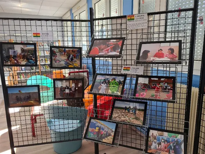 exposition photos au collège Les Lentillères